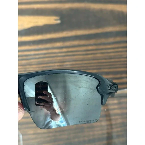 Oakley Flak 2.0 OO9188-6859 Sunglasses Men's Matte Black Frame Prizm Black Lens - Picture 7 of 8